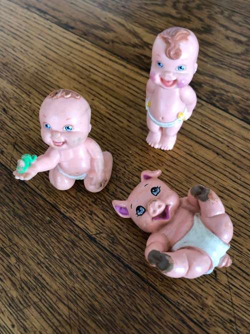 3 Magic Diaper babies